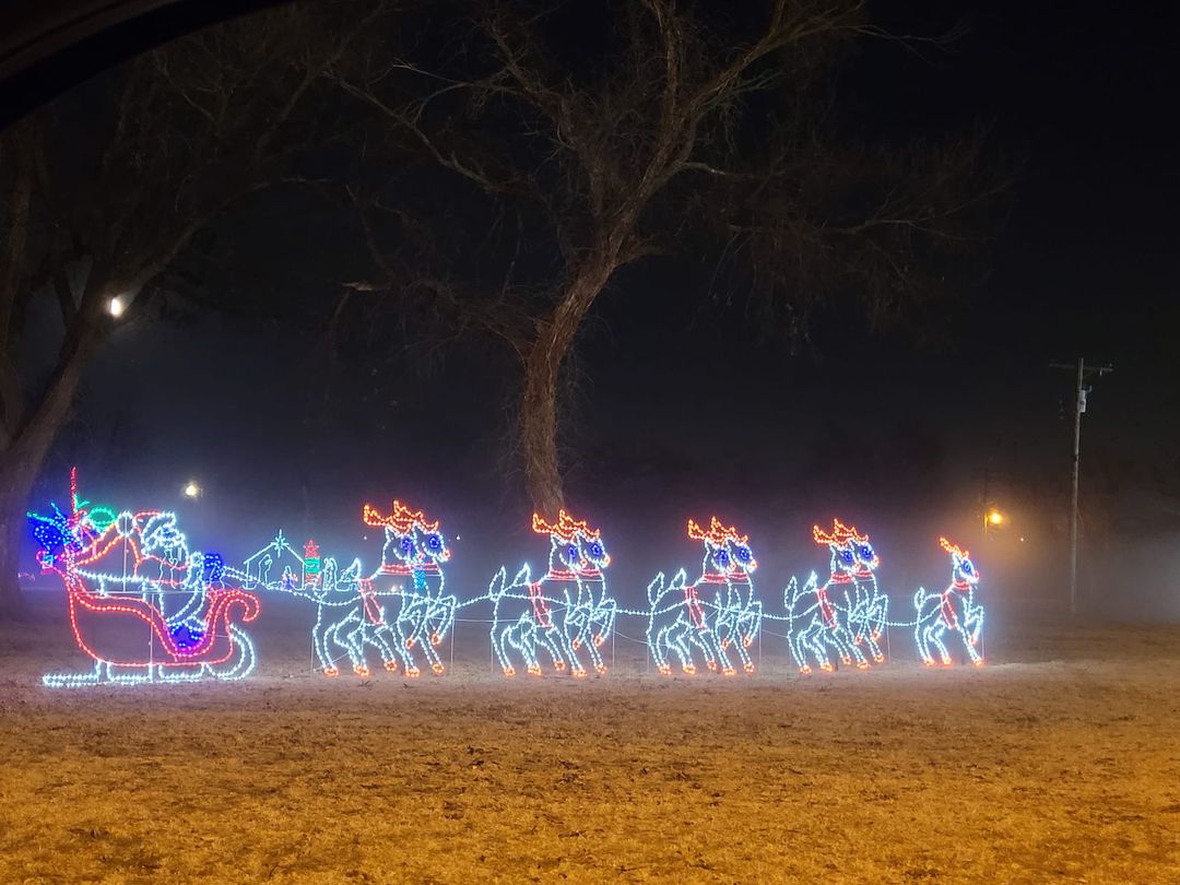 A Very Merry Guthrie Christmas Lights Up Cottonwood Flats Guthrie